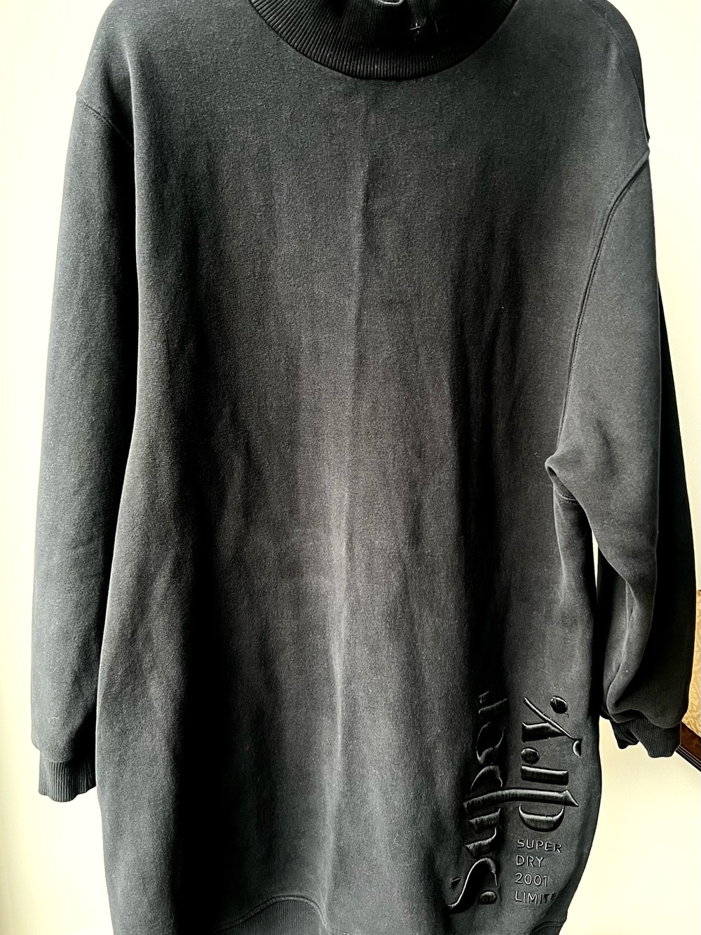 Superdry Scandi High neck Women's Oversized Sweatshirt Dress
